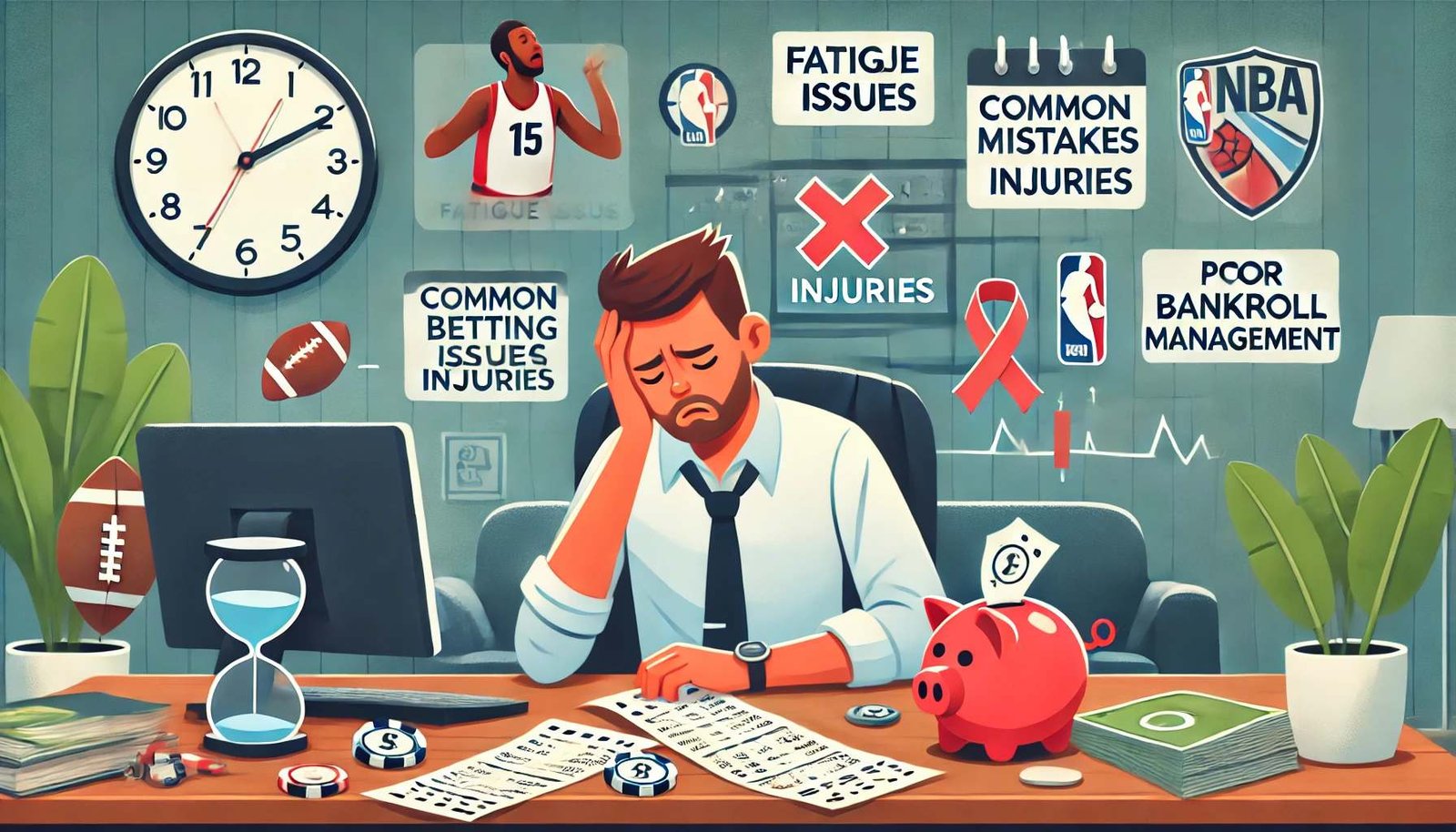 Errores comunes al apostar en la NBA y cómo evitarlos